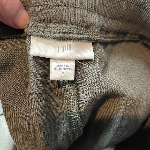 J. Jill Linen Blend Ankle Loose Fit Pants Size Medium - Picture 3 of 6